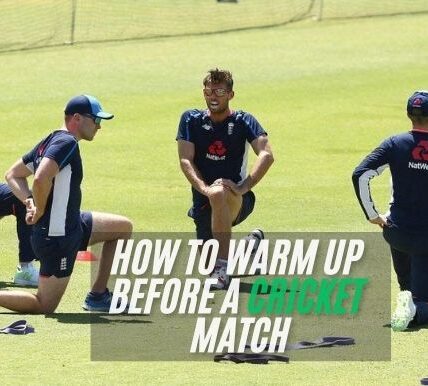 How to Warm Up Before a Cricket Match