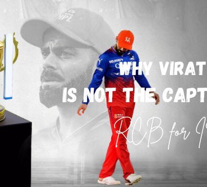 why Virat Kohli is not the captain of RCB for IPL 2025.